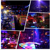 Spider Moving Head Light, DMX-512 Portable Stage Light with 8x3W RGBW 4 Color LED Lamp for DJ KTV Disco Party by (2Pack)