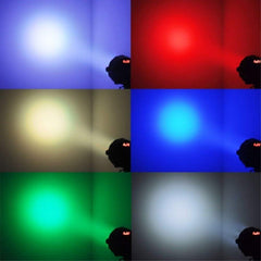 LED Stage Lights XPCLEOYZ 54x3W LED Par Light RGBW 162Watt DMX 512 Stage Lighting for Home Party Wedding DJ Show Club Concert Dance Floor Lighting - 4 Pack … (8PCS)